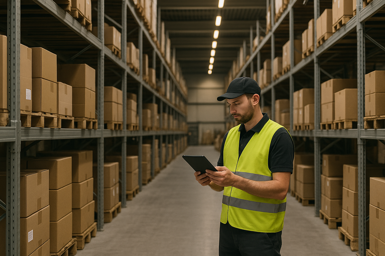 Logistics company warehouse operations